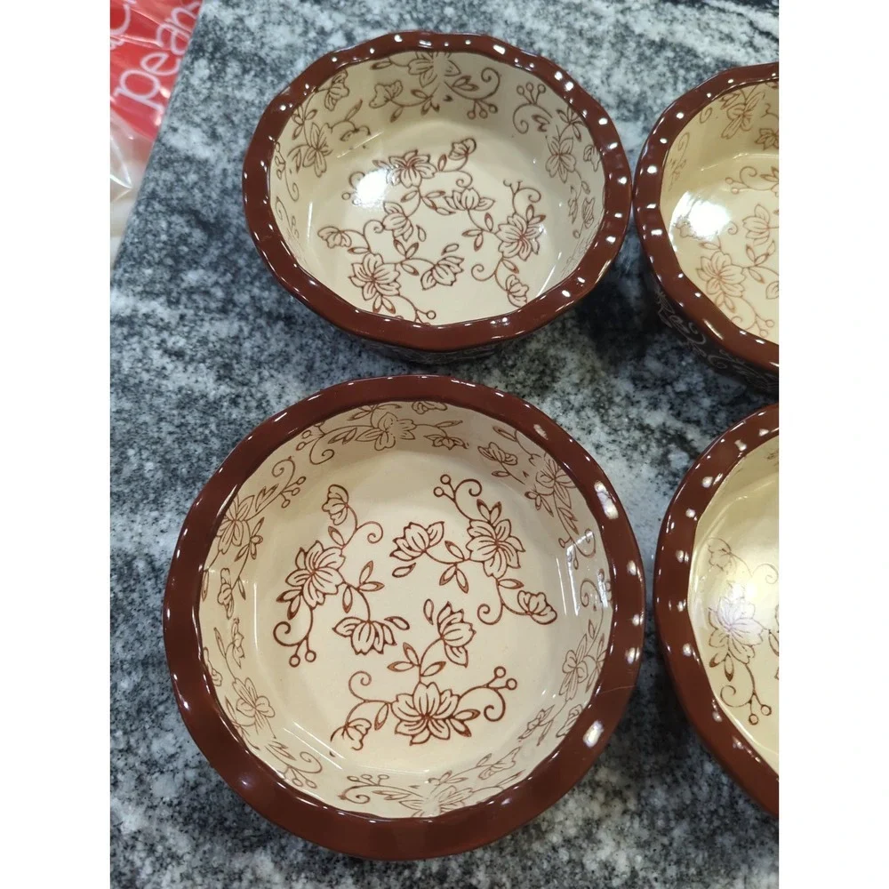 4 Temp-Tations~Presentable Ovenware By Tara Floral Lace 5